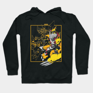 DIGIMON WARGREYMON EVOLUTION Hoodie