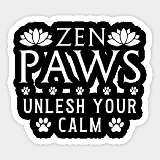 Zen Paws Calm Spirit Magnet