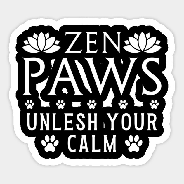 Zen Paws Calm Spirit Magnet by Medox