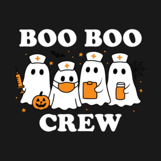 Boo Boo Crew Nurse Halloween #1 T-Shirt