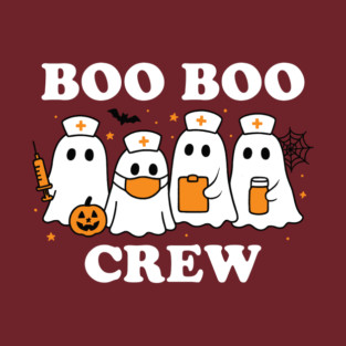 Boo Boo Crew Nurse Halloween #5 T-Shirt