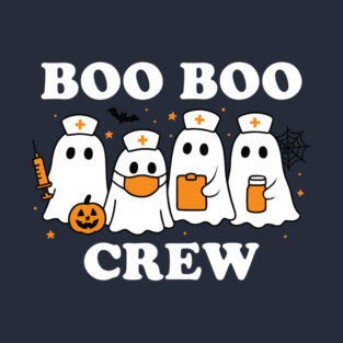 Boo Boo Crew Nurse Halloween #6 T-Shirt