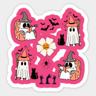 Ghost Boo Halloween Magnet