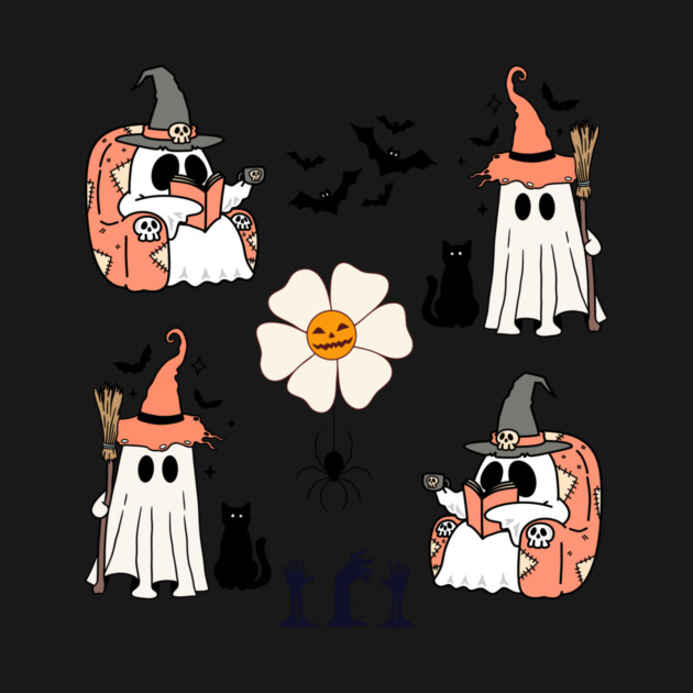 Ghost Boo Halloween by The WYLD Tribe