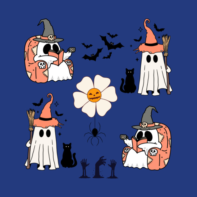 Ghost Boo Halloween by The WYLD Tribe