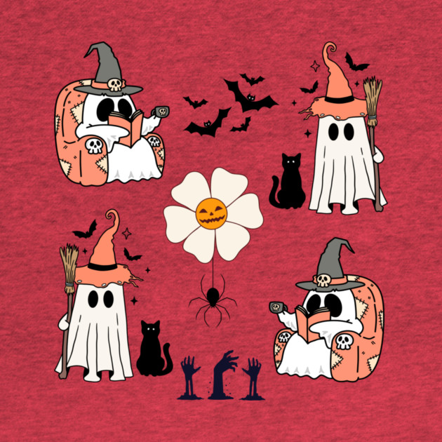 Ghost Boo Halloween by The WYLD Tribe