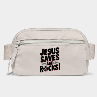 Jesus Saves and Rocks Bag
