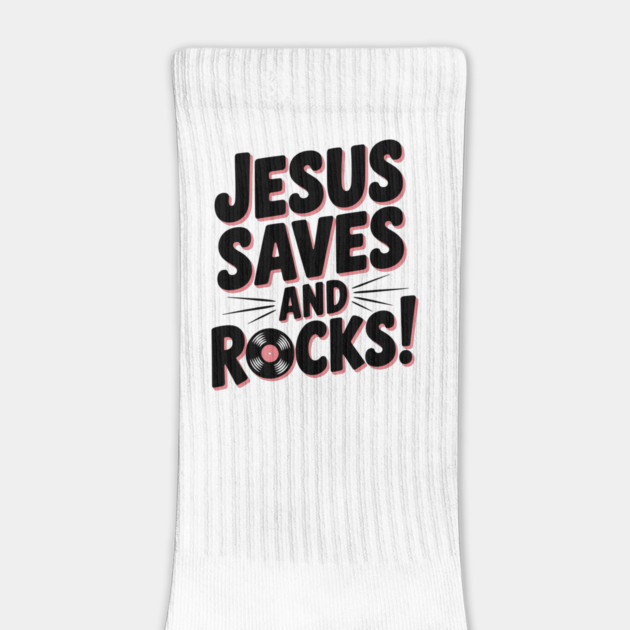 Jesus Saves and Rocks by Frank Ring