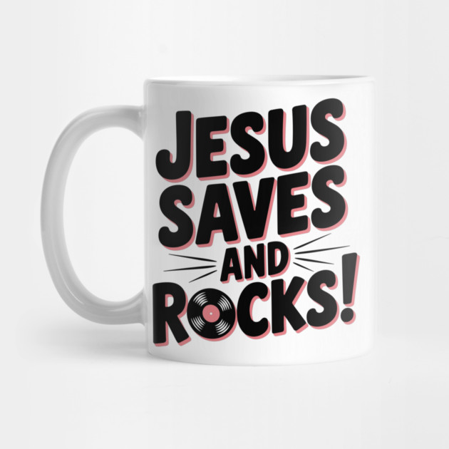 Jesus Saves and Rocks by Frank Ring