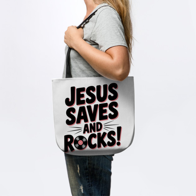 Jesus Saves and Rocks by Frank Ring