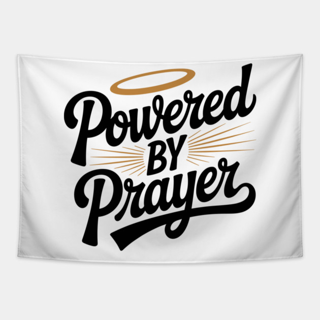 Pray Trust Repeat Tapestry by Frank Ring