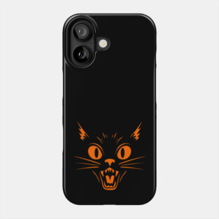 Halloween Black Cat Phone Case