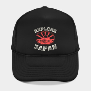 Explore Japan – Mount Fuji Travel Adventure Graphic Gift Hat