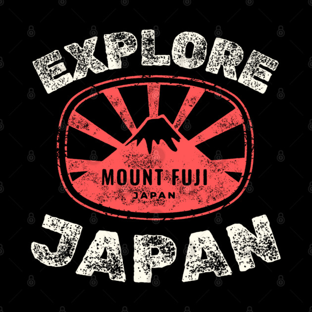 Explore Japan – Mount Fuji Travel Adventure Graphic Gift by MakerMind8.2