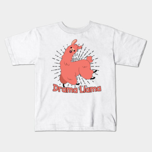 Drama Llama Kids T-Shirt
