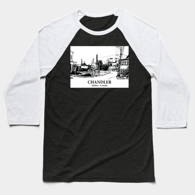 Chandler - Québec Baseball T-Shirt by Lakeric