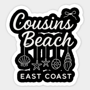 Cousins Beach Sticker