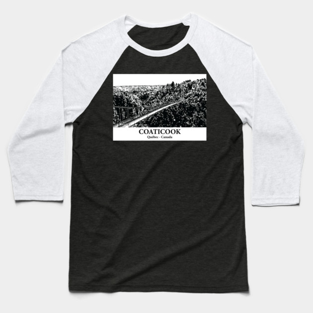 Coaticook - Québec Baseball T-Shirt by Lakeric