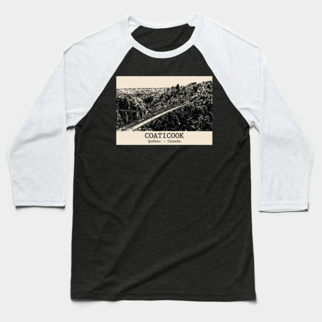 Coaticook - Québec Baseball T-Shirt by Lakeric
