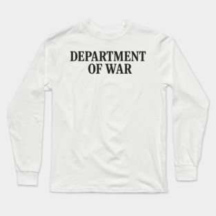 Department-of-War–Established-2025 Long Sleeve T-Shirt