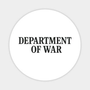 Department-of-War–Established-2025 Magnet