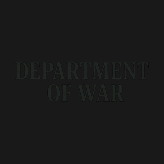 Department-of-War–Established-2025 by ArtistTee ⭐⭐⭐⭐⭐