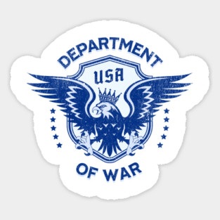 Department-of-War Sticker