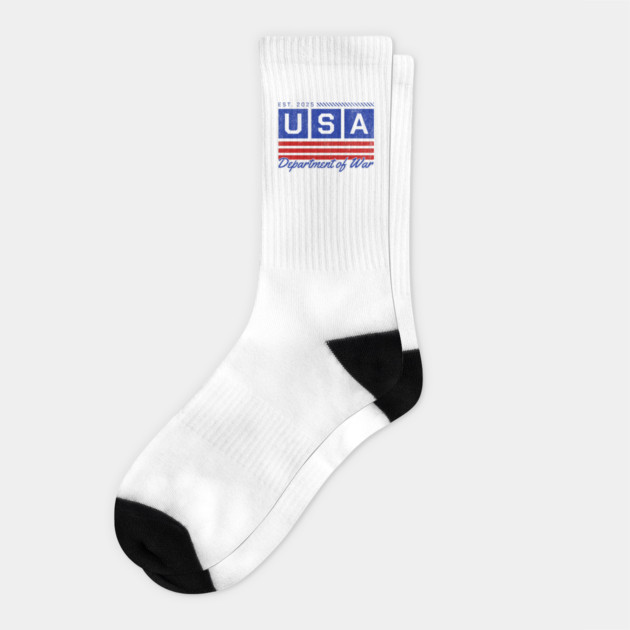 United States Department of War - Rename Department of War Socks by ArtistTee ⭐⭐⭐⭐⭐