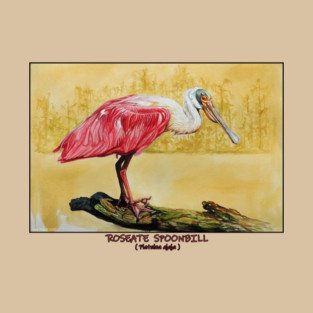 Roseate Spoonbill (Platalea ajaja) T-Shirt