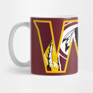 Vintage Washington Football Commanders Redskins Hail Mug