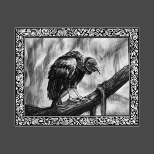 Black Vulture (Coragyps atratus) T-Shirt