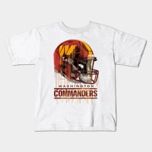 Vintage Washington Football Commanders Redskins Hail Kids T-Shirt