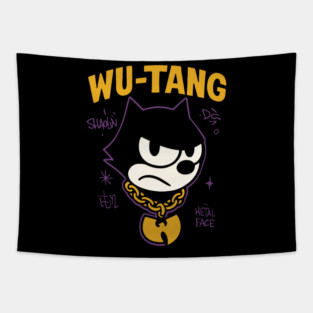 wu // felix meme Tapestry