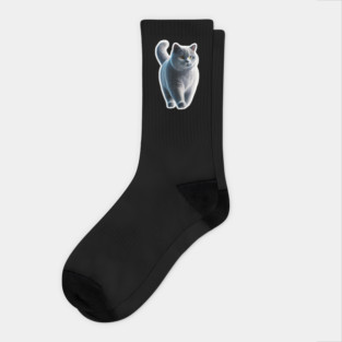 British Shorthair Cat Socks