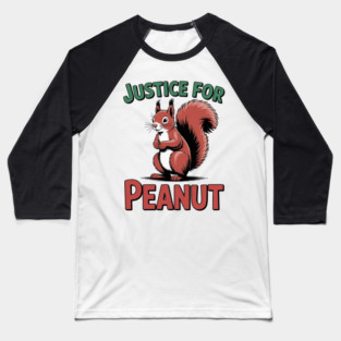 Justice-For-Peanut Baseball T-Shirt
