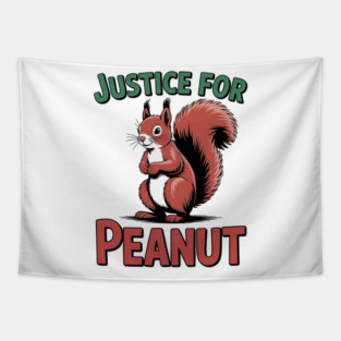 Justice-For-Peanut Tapestry