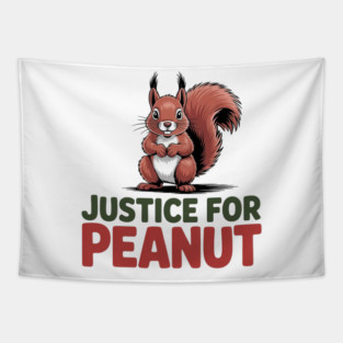 Justice-For-Peanut Tapestry