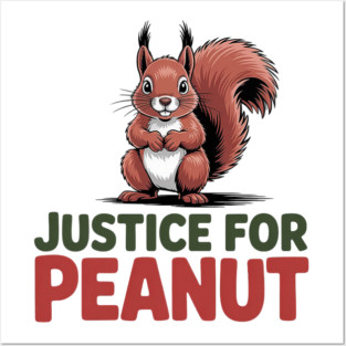 Justice-For-Peanut Posters and Art