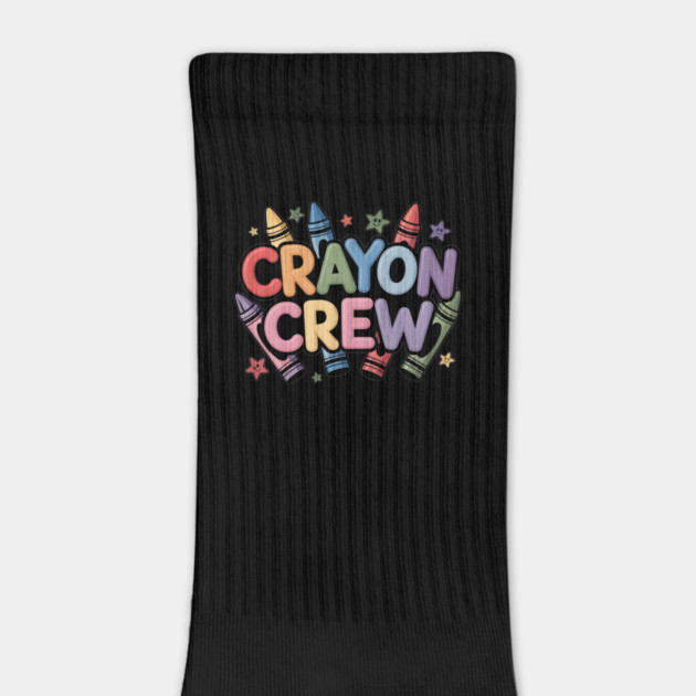 Cool Crayon Crew Design – Cute Matching Preschool Teacher by ism's Store