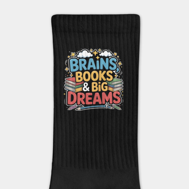 Brains Books & Big Dreams Design – Back to School Graphic by ism's Store