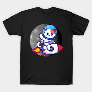 Astronaut Cat T-Shirt
