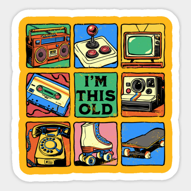 I'm This Old Magnet by GoshWow®