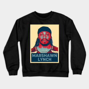 Marshawn Lynch Crewneck Sweatshirt