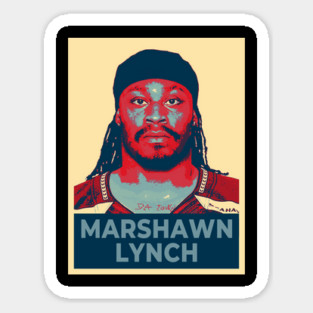 Marshawn Lynch Sticker