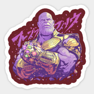 thanos Sticker