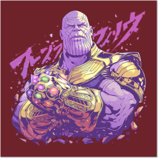 thanos Posters and Art