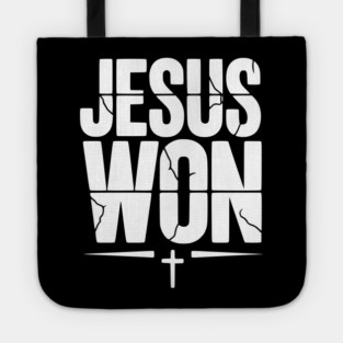 Jesus Won Tote
