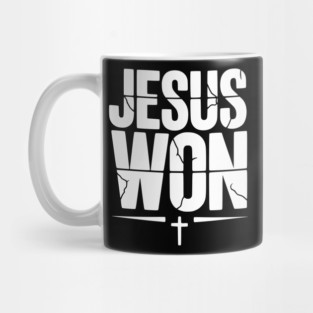 Jesus Won Mug