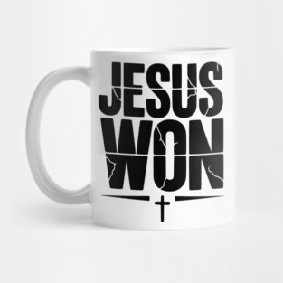 Jesus Won Mug