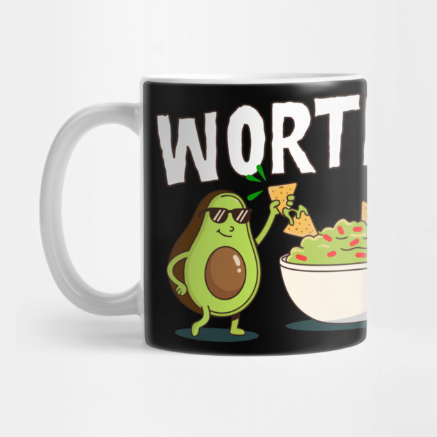 Worth It Funny Guacamole Avocado Tomato Chips by belownormal
